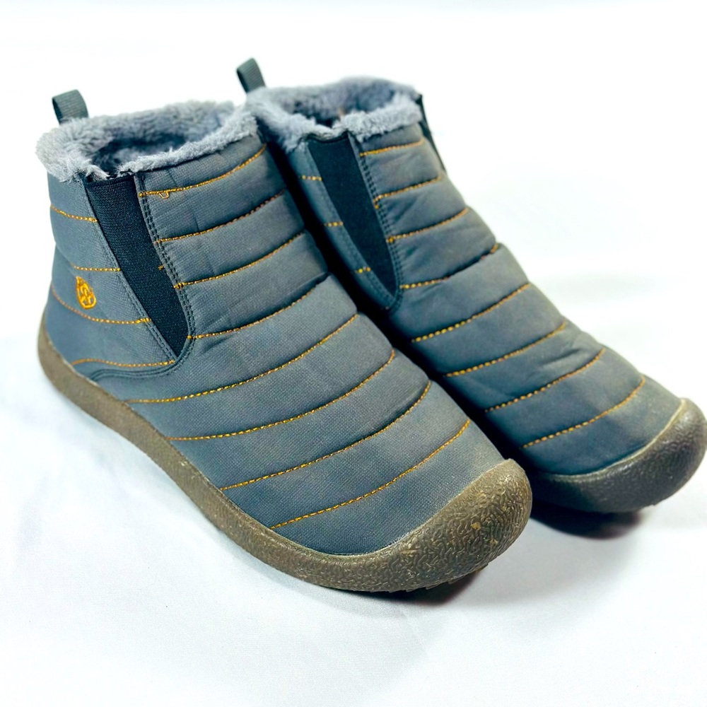 Faux fur lined ankle boot
